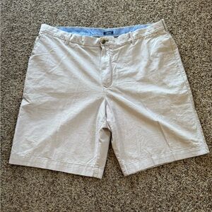 5 for $25!! Izod Tan Flat Front Shorts Casual Style